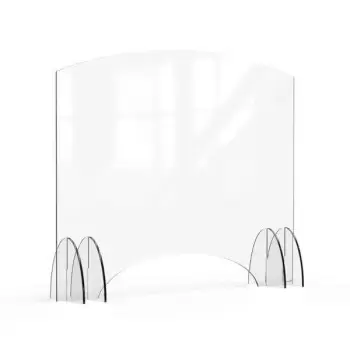Rosseto AG019 Rosseto Avant Guarde 48x40 Acrylic Sneeze Guard with ...