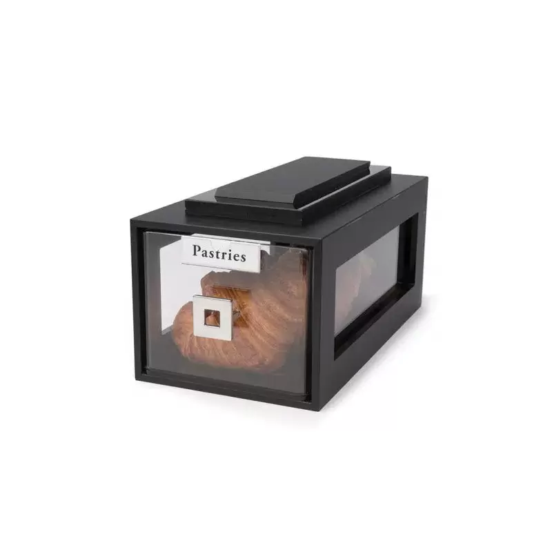 Rosseto BD111 Rosseto Single Black Acrylic Drawer - 1 Piece - 7.75 ...