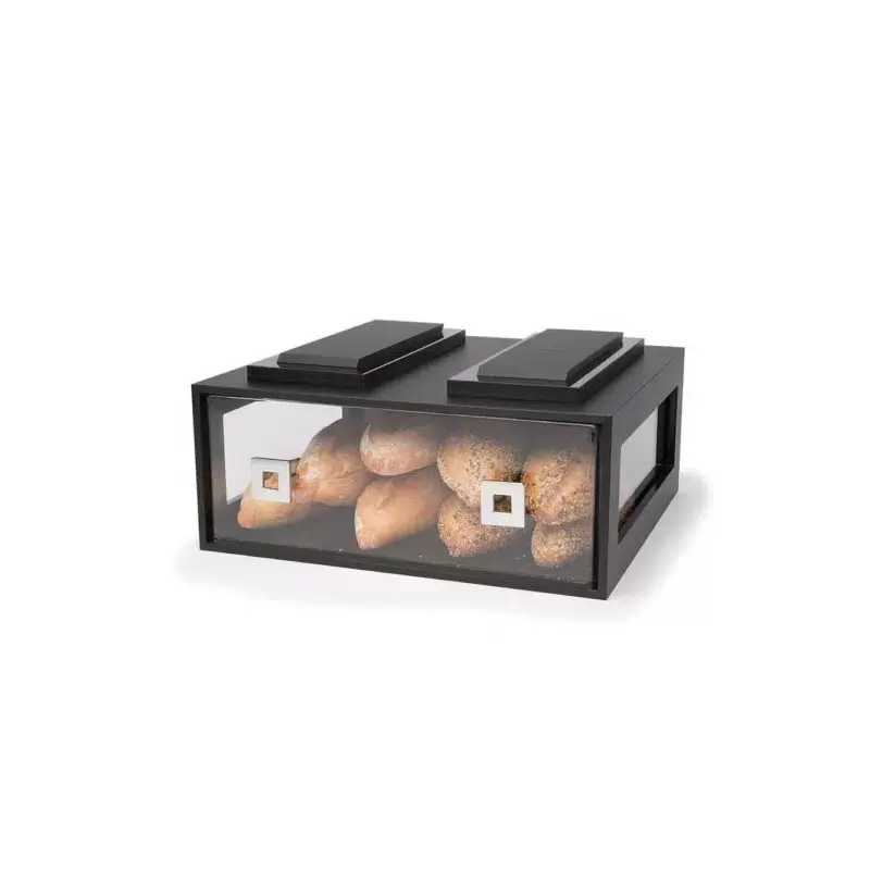 Rosseto BD110 Rosseto Double-Wide Black Acrylic Drawer - 1 Piece - ...