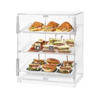 Rosseto BD129 Rosseto Small Two Door Bakery Cabinet with Three Fros...