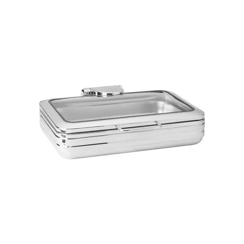 Rosseto CP401 Rosseto De Luxe Rectangle Stainless Steel Chafing Dis...