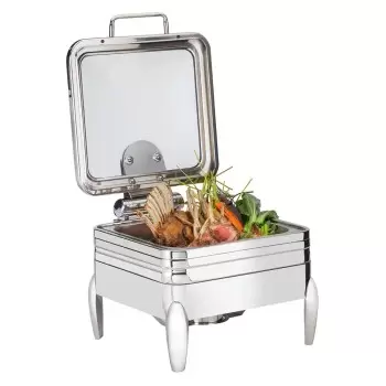 Rosseto CP402F Rosseto De Luxe Square Stainless Steel Chafing Dish ...