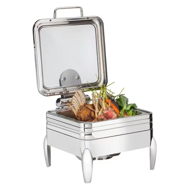 Rosseto CP402F Rosseto De Luxe Square Stainless Steel Chafing Dish ...
