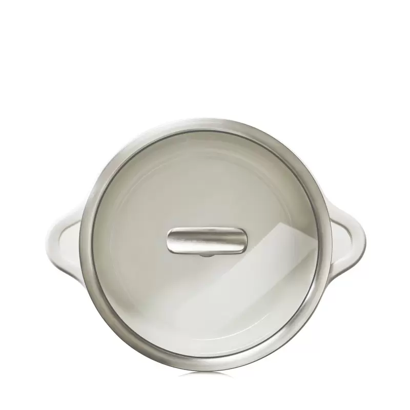 Revol 660280 Revol Bombance Collection Glass Lid Ss-Handle For Coco... Revol 660280 Revol Bombance Collection Glass Lid Ss-Handle For Coco...