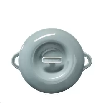 Revol 660272 Revol Bombance Collection Porcelain Lid For Cocotte 22...