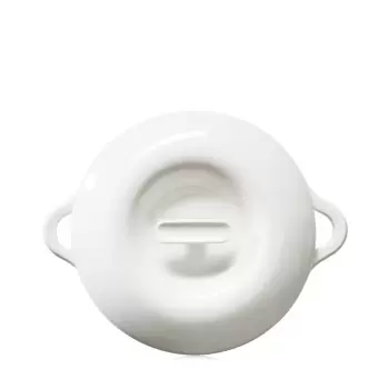 Revol 660271 Revol Bombance Collection Porcelain Lid For Cocotte 22...