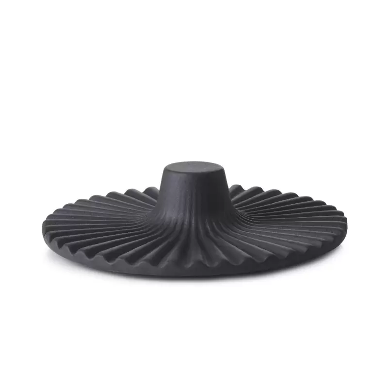 Revol 653656 Revol Pekoe Collection Lid For Sugar Bowl - Black Smooth