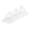 Revol 411646 Revol SWEETIE Collection Tray With 3 Domes - Nacryl Wh...
