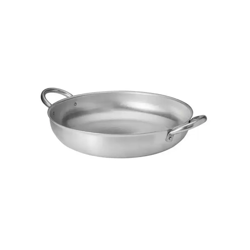 Rosseto CW14 Rosseto Cooklite Natural Aluminum - Skillet with Handl...