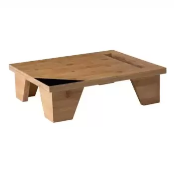 Rosseto CWBS Rosseto Bamboo Pot Stand With Lid Holder - 1 Piece - 1...