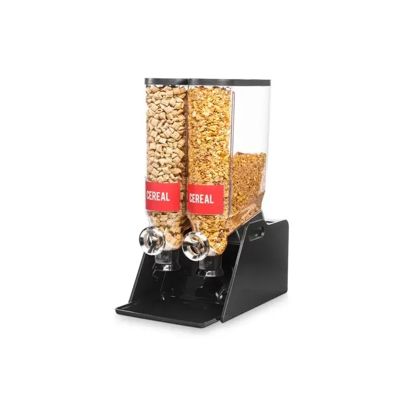 Rosseto DS106 Rosseto PRO-BULK 3.5 Gal. 2-Container Tabletop Dispen...