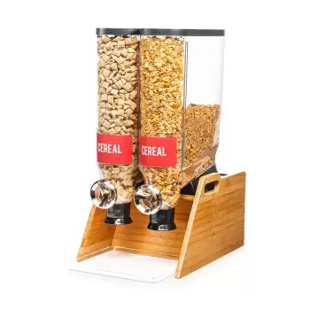 Rosseto DS103 Rosseto PRO-BULK 3.5 Gal. 2-Container Tabletop Dispen...