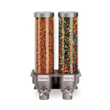Rosseto EZ524 Rosseto EZ-SERV 1.3 Gal. 2-Container Wall Mount Dispe...