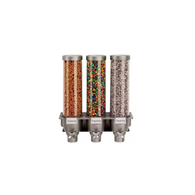 Rosseto EZ525 Rosseto EZ-SERV 1.3 Gal. 3-Container Wall Mount Dispe...