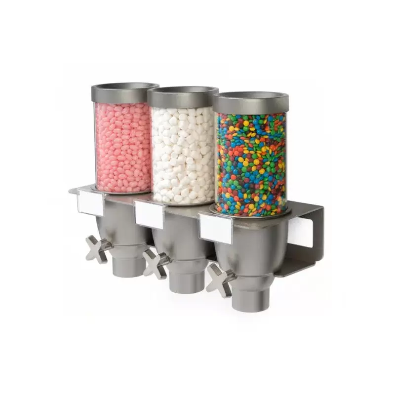 Rosseto EZ533 Rosseto EZ-SERV 0.65 Gal. 3-Container Wall Mount Disp...