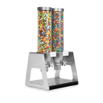 Rosseto EZ535 Rosseto EZ-SERV 1.3 Gal. 2-Container Stainless Steel ...