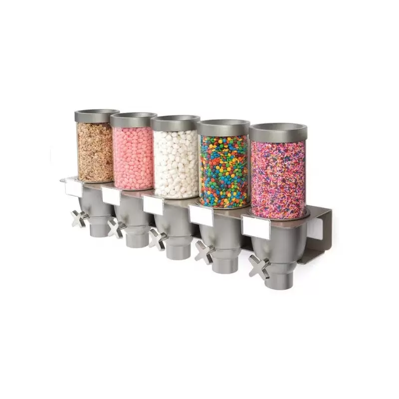 Rosseto EZ534 Rosseto EZ-SERV 0.65 Gal. 5-Container Wall Mount Disp...