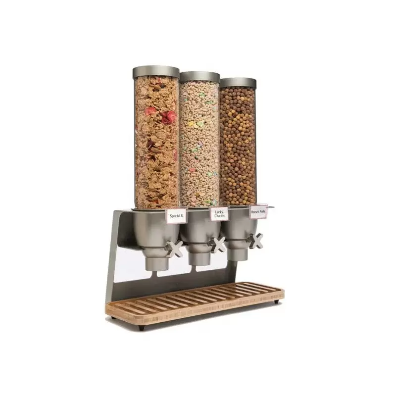 Rosseto EZ547 Rosseto EZ-SERV 1.3 Gal. 3-Container Tabletop Dispens...