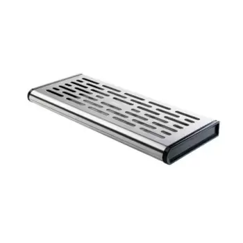Rosseto EZT017 Rosseto 3-Container Wide Stainless Steel Wall Mount ...
