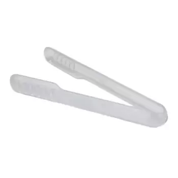 Rosseto GDM006 Rosseto Clear Plastic Tong - 1 Piece - 9 x 5 x 1 In.