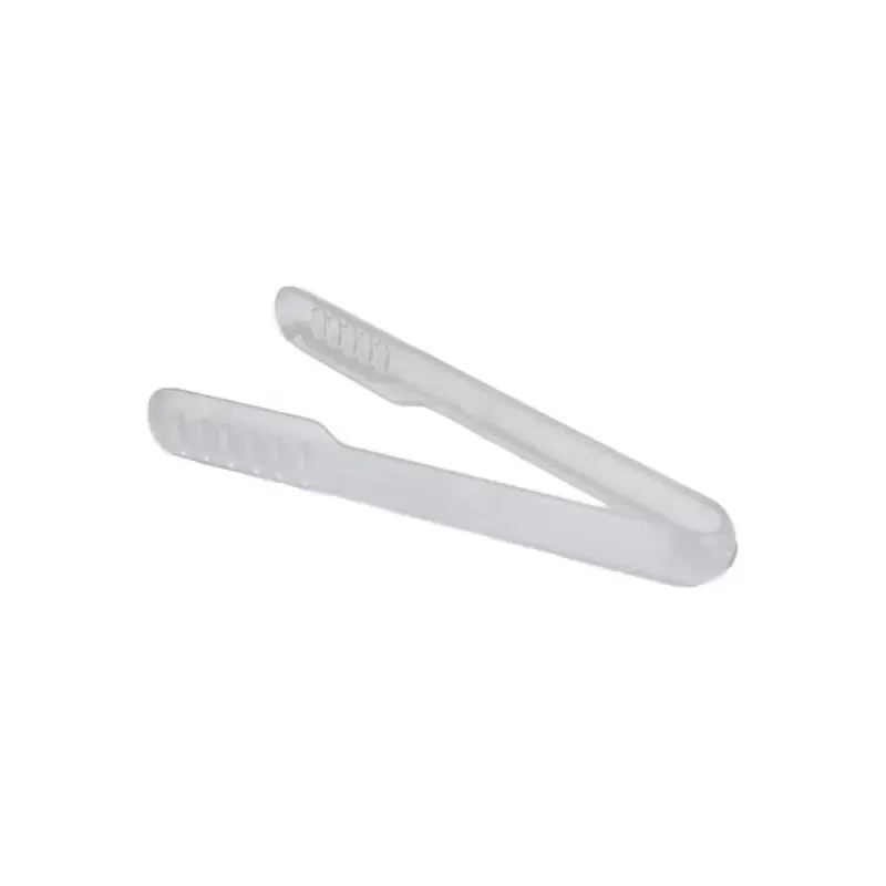 Rosseto GDM006 Rosseto Clear Plastic Tong - 1 Piece - 9 x 5 x 1 In.