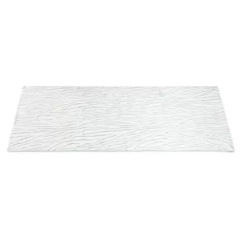 Rosseto GLS026Z Rosseto Currente White Wide Rectangle Handmade Glas...