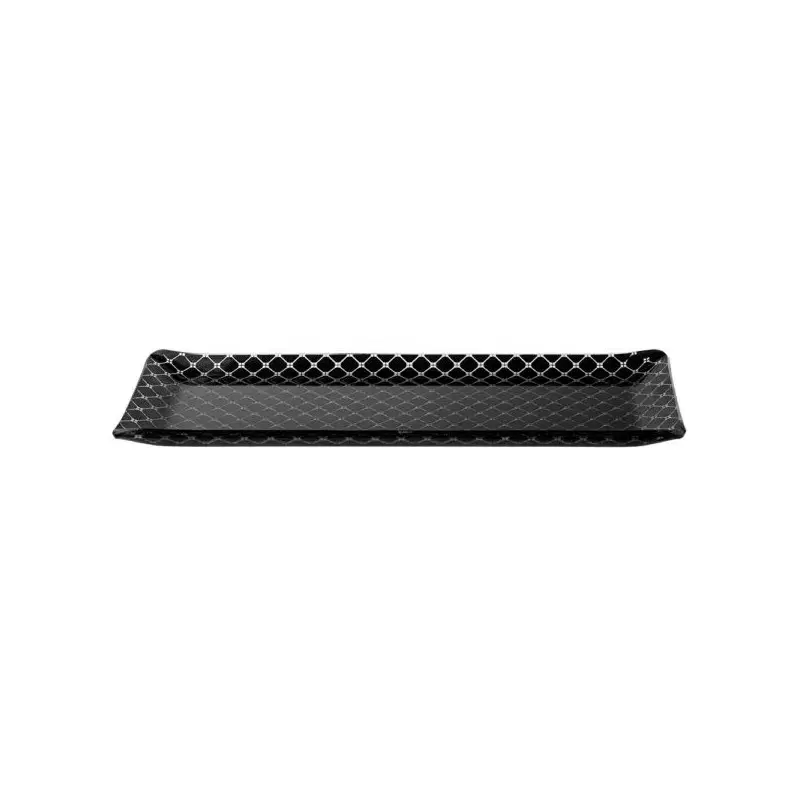 Rosseto GLS028B Rosseto Zenit Black Large 22.5" Rectangle Handmade ...
