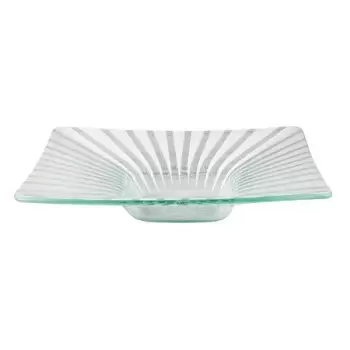 Rosseto GLS031W Rosseto Stelo White 14" Square Wide Rim Handmade Gl...