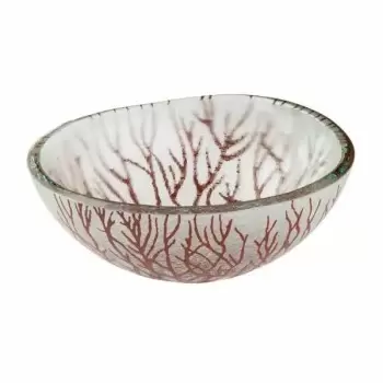 Rosseto GLS048C Rosseto Radici Cognac 8" Round Handmade Glass Bowl ...