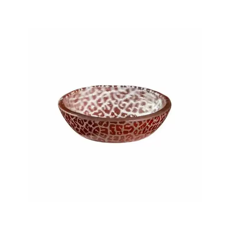 Rosseto GLS054C Rosseto Foglia Cognac Mini Round Shallow Handmade G...