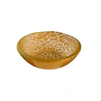 Rosseto GLS054M Rosseto Foglia Mustard Mini Round Shallow Handmade ...