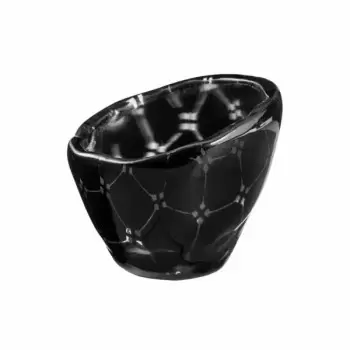 Rosseto GLS051B Rosseto Zenit Black Mini Round Deep Narrow Handmade...