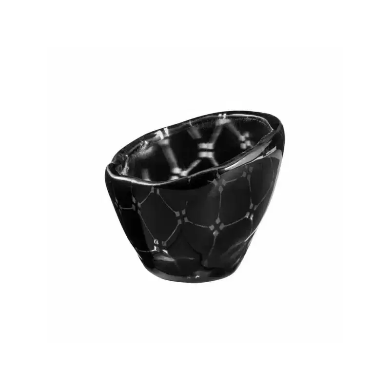 Rosseto GLS051B Rosseto Zenit Black Mini Round Deep Narrow Handmade...