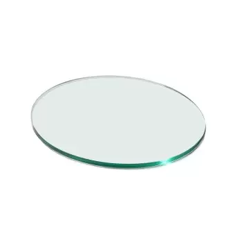 Rosseto GTC35 Rosseto 14" Round Clear Tempered Glass Surface - 1 Pi...