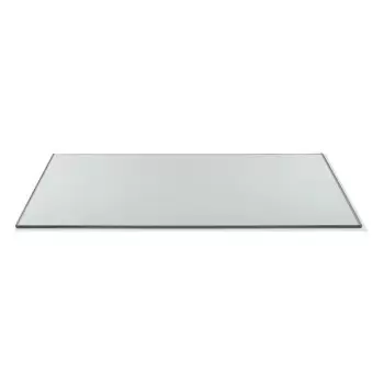 Rosseto GTR33 Rosseto Wide Rectangle Clear Tempered Glass Surface -...