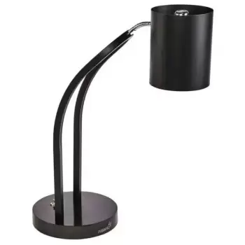 Rosseto HL021 Rosseto Single Black Matte Heat Lamp - Plain Shade - ...