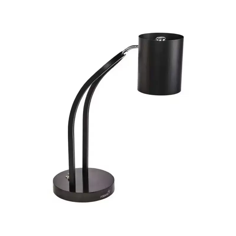 Rosseto HL021 Rosseto Single Black Matte Heat Lamp - Plain Shade - ...