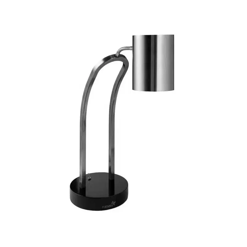 Rosseto HL022 Rosseto Single Stainless Steel Heat Lamp - Plain Shad...