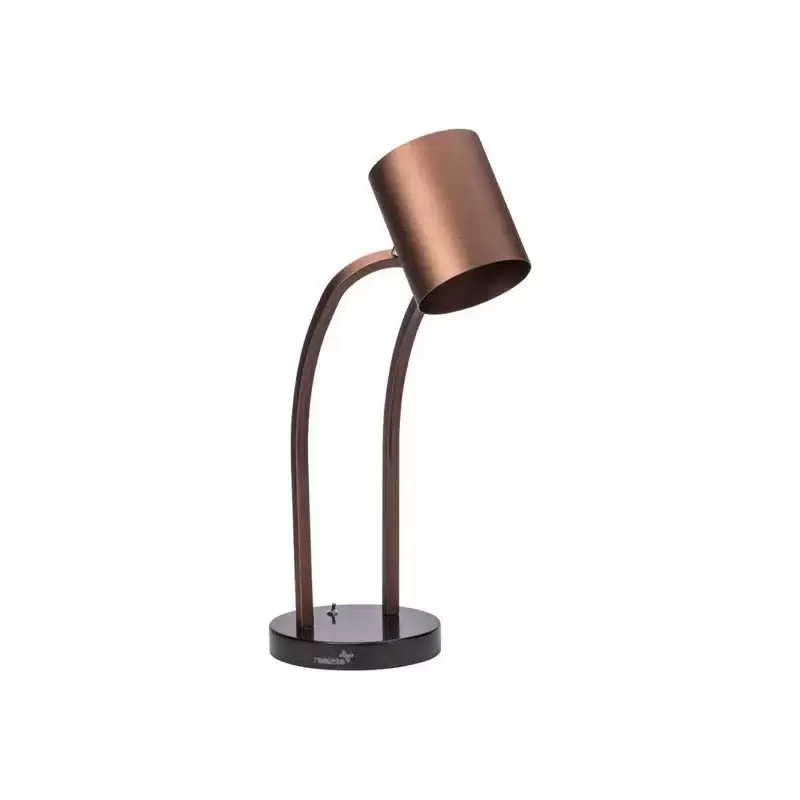 Rosseto HL025 Rosseto Single Bronze Heat Lamp Black Iron Base Plain...