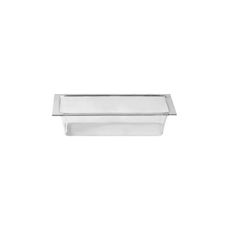 Rosseto ICBR19C Rosseto Rectangle Clear Acrylic Ice Bath for Multi-...