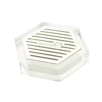Rosseto LD107 Rosseto Honeycomb Acrylic Drip Tray with Stainless St...