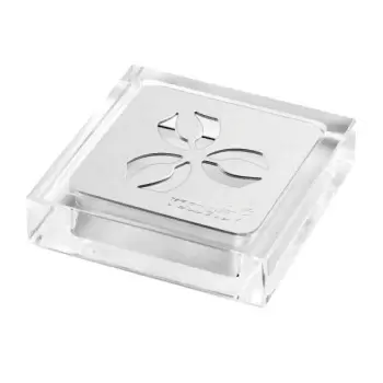 Rosseto LD158 Rosseto Iris Square Acrylic Drip Tray with Stainless ...