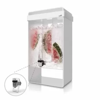 Rosseto LD155 Rosseto Infusion 5 Gal. White Beverage Dispenser - 1 ...