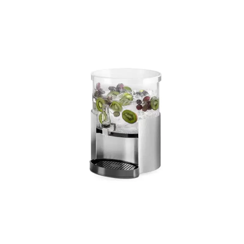 Rosseto LD177 Rosseto Elliptic 2 Gal. Beverage Dispenser with Stain...