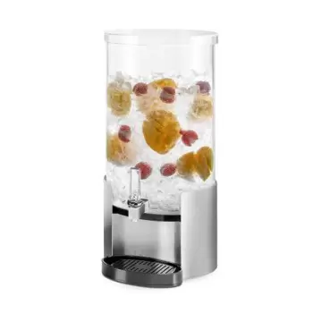 Rosseto LD175 Rosseto Elliptic 4 Gal. Beverage Dispenser with Stain...
