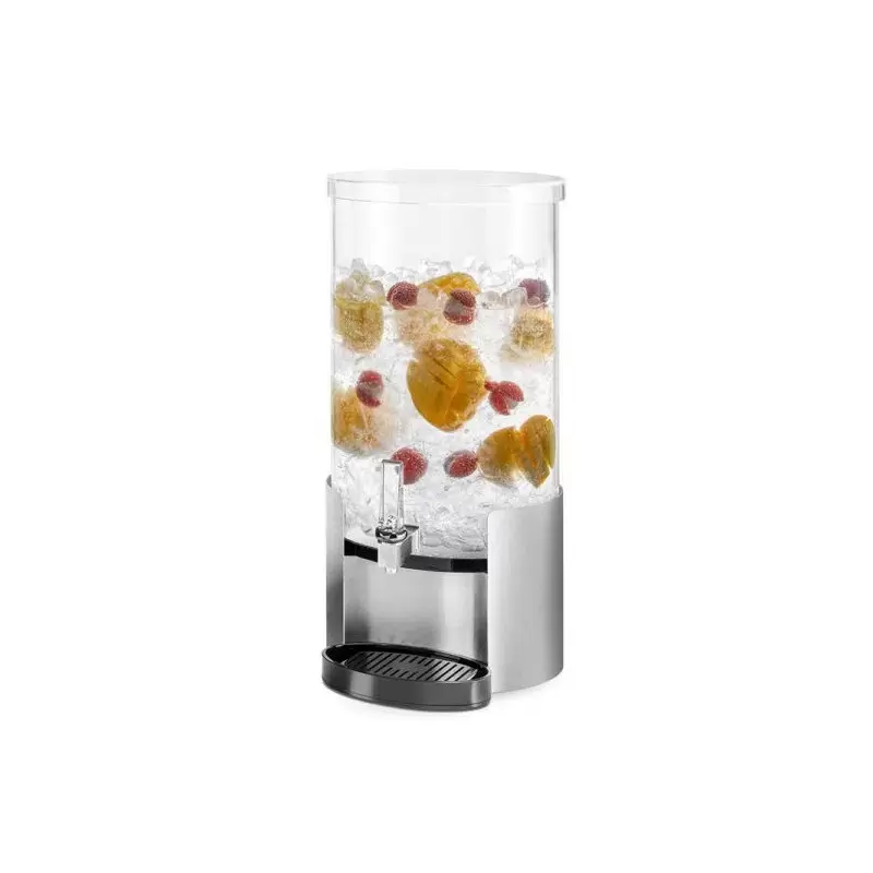 Rosseto LD175 Rosseto Elliptic 4 Gal. Beverage Dispenser with Stain...