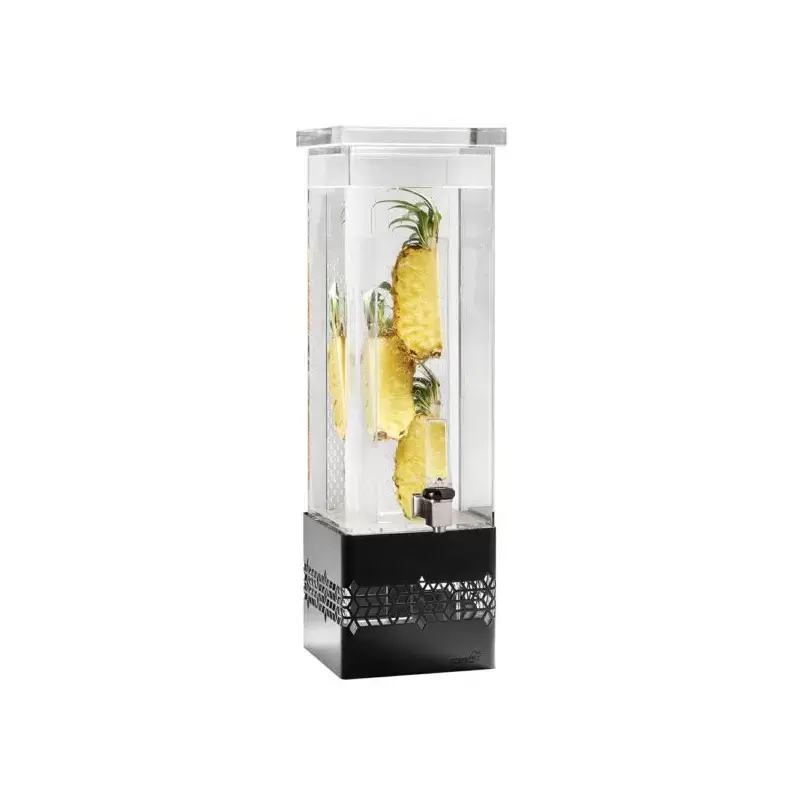 Rosseto LD169 Rosseto Mosaic 2 Gal. Beverage Dispenser with Black M...