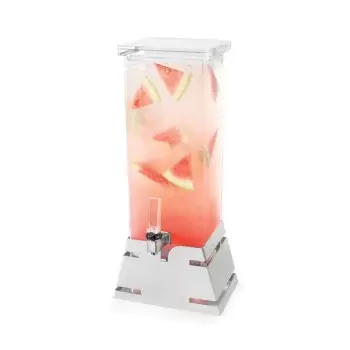 Rosseto LD143 Rosseto Square 2 Gal. Beverage Dispenser with Stainle...
