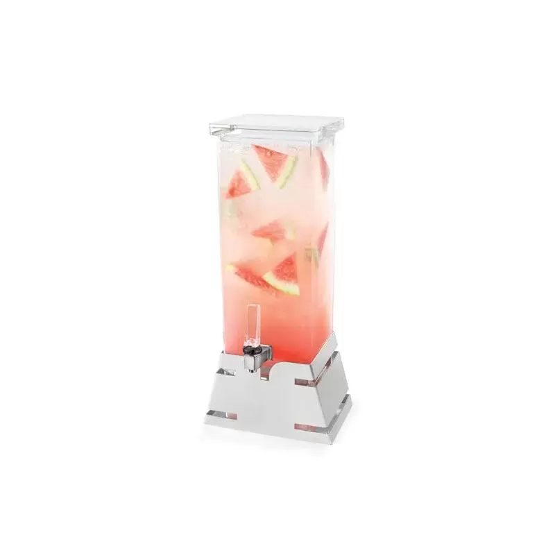 Rosseto LD143 Rosseto Square 2 Gal. Beverage Dispenser with Stainle...