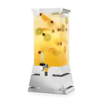 Rosseto LD196 Rosseto Square 3 Gal. Beverage Dispenser with Stainle...